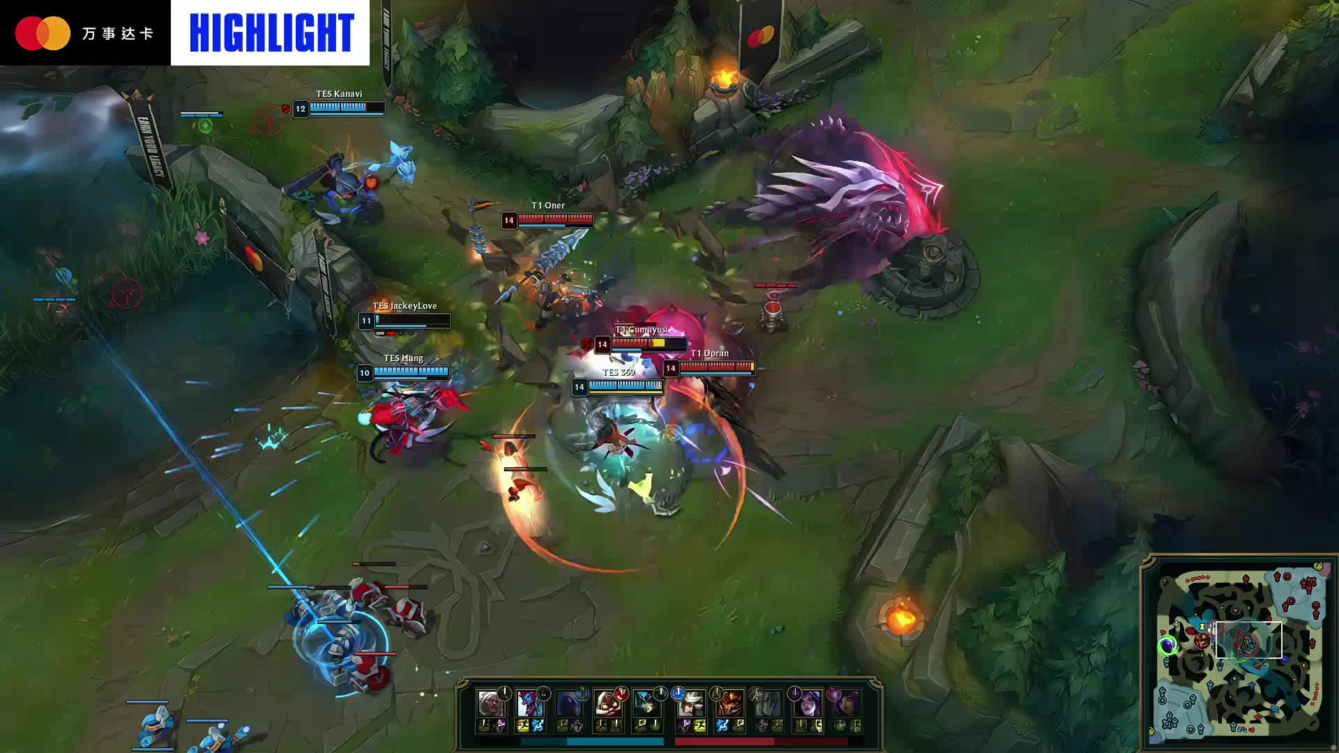 TES公布新赛季大名单：Tian、Rookie、Jackeylove三位冠军带队